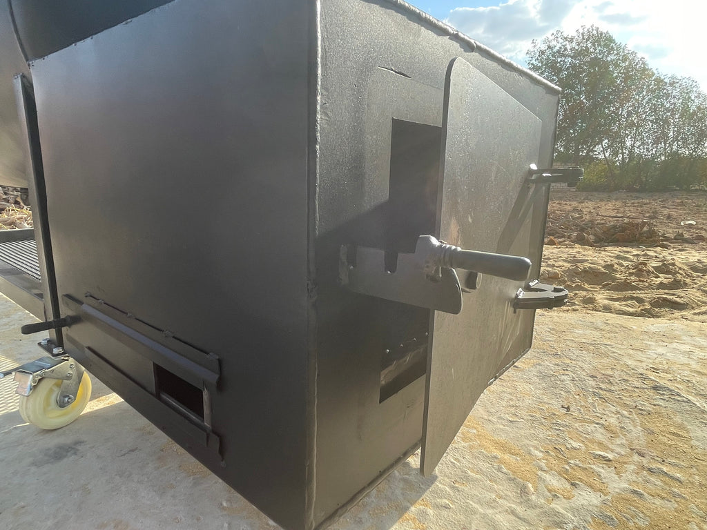 The Beast offset smoker