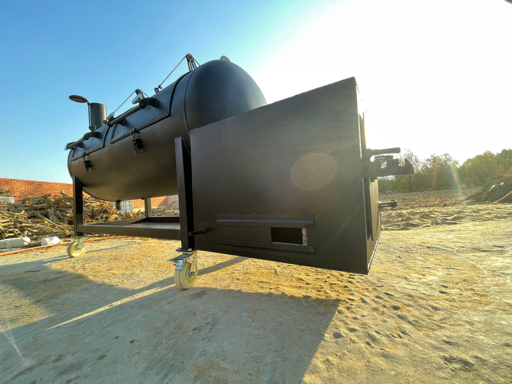The Beast offset smoker