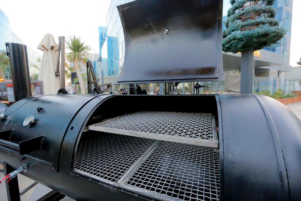The Beast offset smoker
