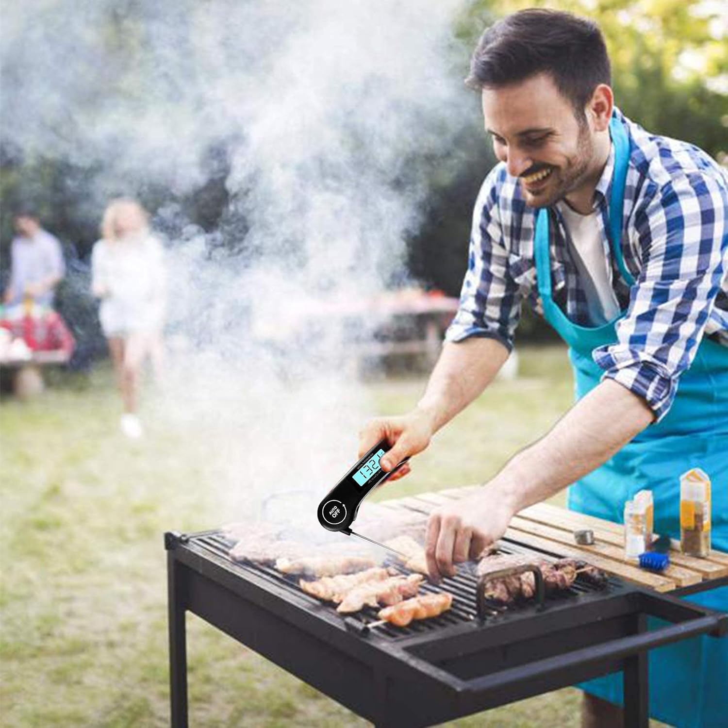 DOQAUS Digital Meat Thermometer, Instant Read Food Thermometer