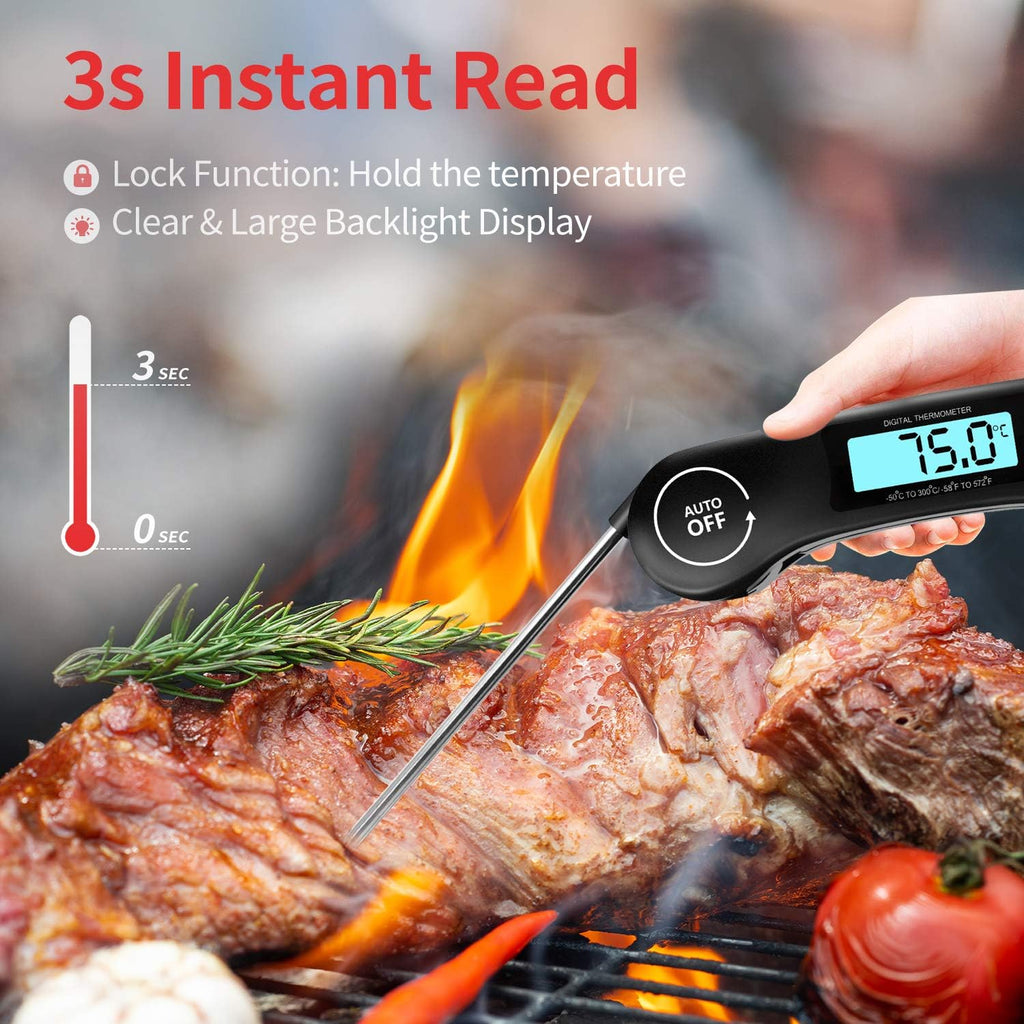 DOQAUS Digital Meat Thermometer, Instant Read Food Thermometer