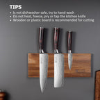 PAUDIN Professional Chef Knife Set, 3-Piece High Carbon Stainless Steel Kitchen Knives