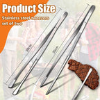 Cooking Tweezers Tongs, 2 Pcs