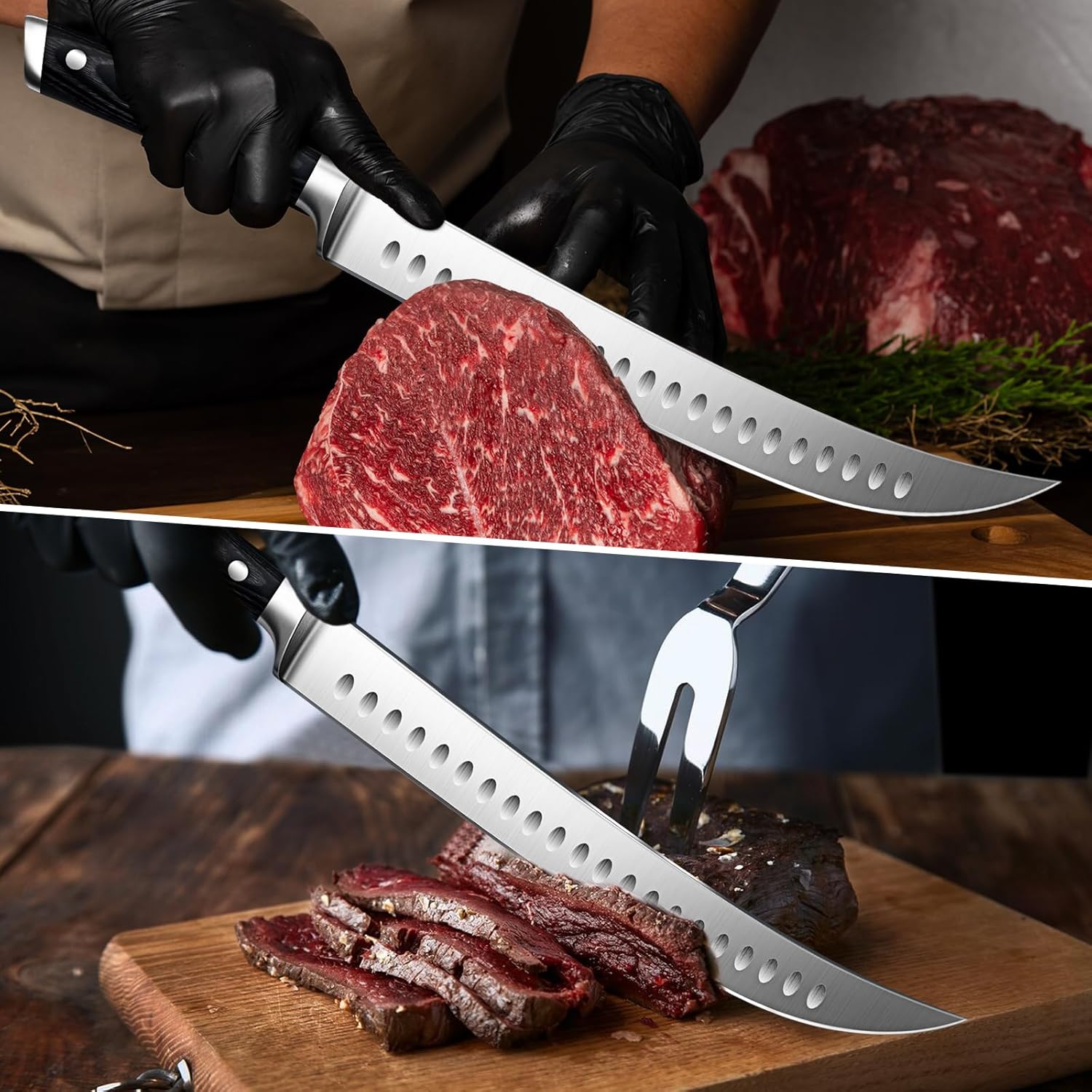 SHAN ZU 12" Carving Slicing Knife