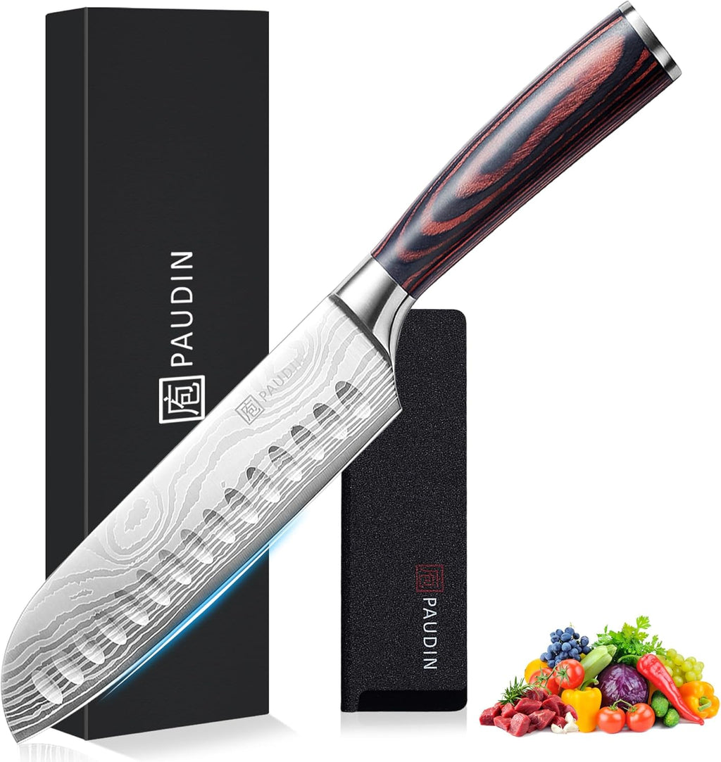 PAUDIN Santoku Knife