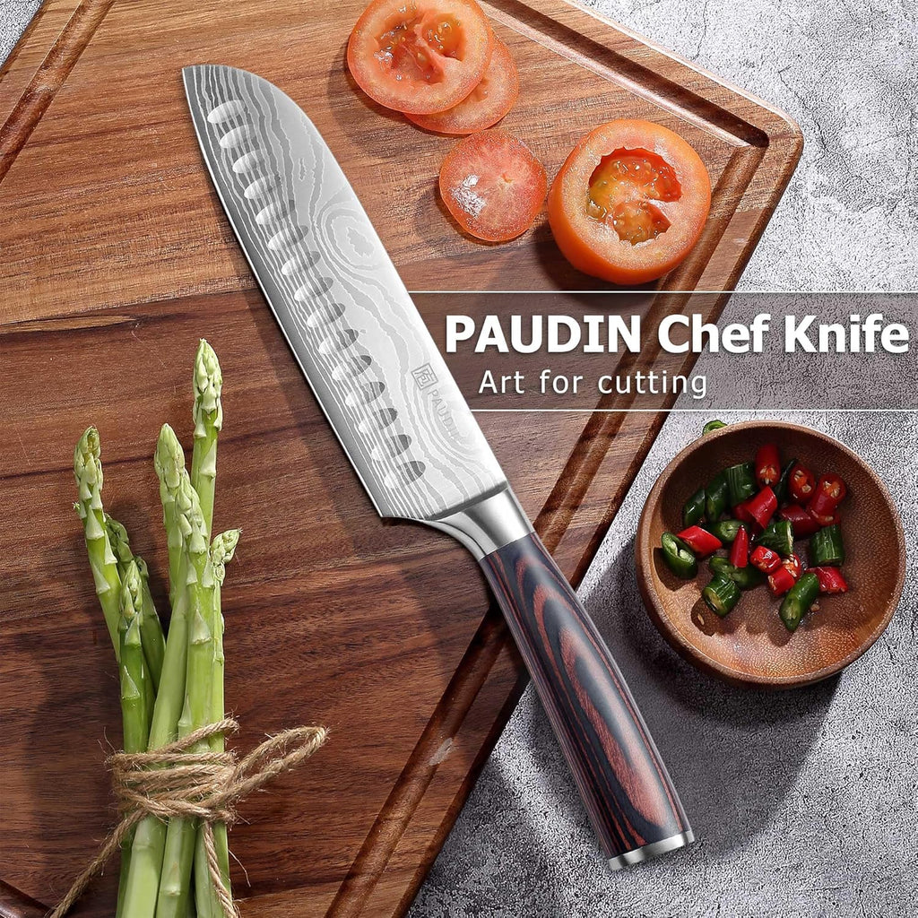 PAUDIN Santoku Knife