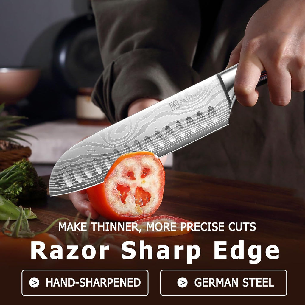 PAUDIN Santoku Knife