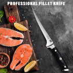 SHAN ZU Fillet Knife 7 Inch