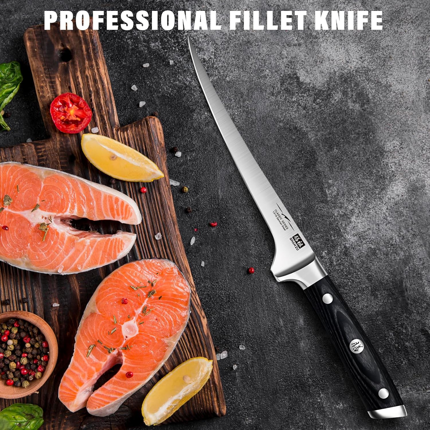 SHAN ZU Fillet Knife 7 Inch