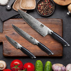 SHAN ZU 3PCS Kitchen Knife Set