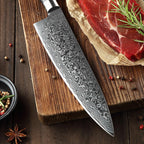 XINZUO Chef Knife 8 Inch Damascus Kitchen Knif