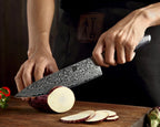 XINZUO Chef Knife 8 Inch Damascus Kitchen Knif