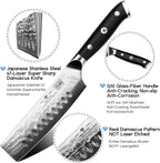 SHAN ZU Chef Knife, Damascus Professional Extra Sharp Kitchen Knife
