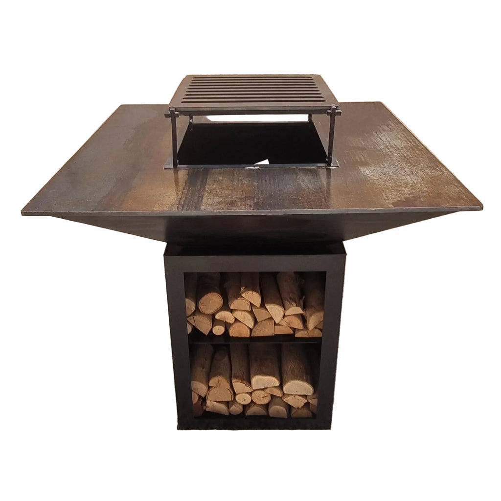 The Square Pit open-fire teppanyaki grill