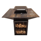 The Square Pit open-fire teppanyaki grill